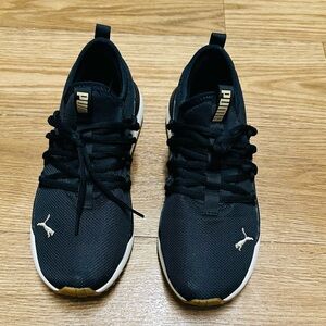 PUMA Women’s Athletic Sneakers – Black | Size US 8